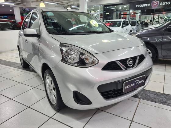 NISSAN MARCH 1.0 SV 12V FLEX 4P MANUAL NISSAN MARCH 1.0 SV 12V FLEX 4P MANUAL